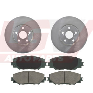 Kit Discos y Pads Delanteros Toyota Corolla 2009-2019 1.8LT