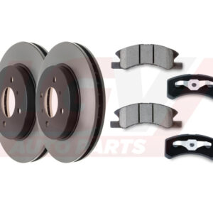 Kit Discos y Pads Delanteros Mitsubishi Mirage 2014-2020