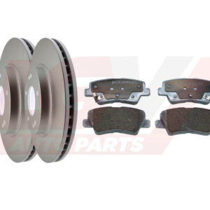Kit Discos y Pads Delanteros Hyundai Elantra 2018-2020