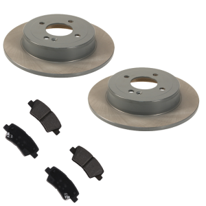 Kit Discos y Pads Traseros Hyundai Accent 2018-2022 Kia Rio 2018-2023