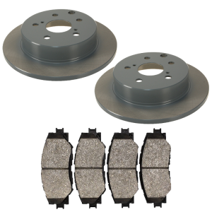 Kit Discos y Pads Traseros Toyota Rav4 2006-2012 (2 Filas de Asientos)