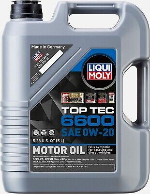 Liqui Moly 0W-20 Top Tec 6600 5LT