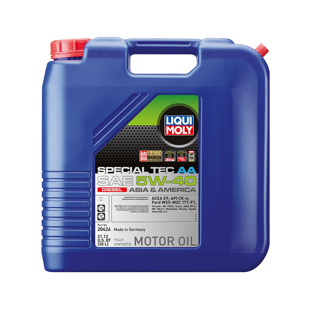 Liqui Moly 5W-40 Special Tec AA Diesel 20LT